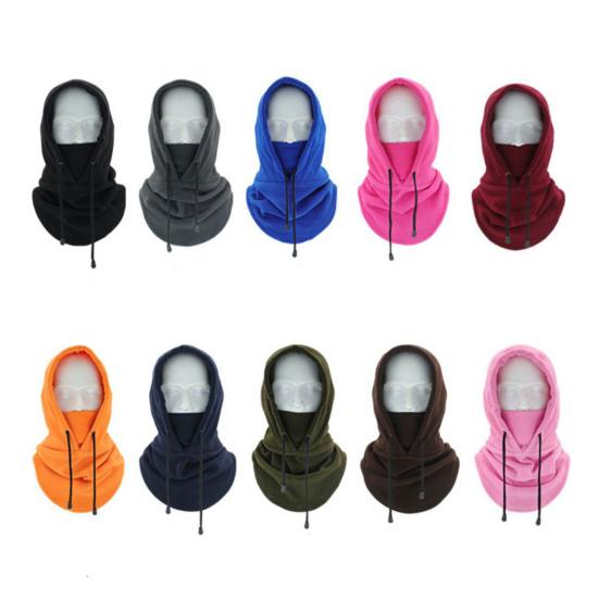 Женская зимняя шапка-балаклава Yousheng, толстая теплая флисовая ветрозащитная велосипедная защитная маска, регулируемая, полная защита для путешествий на открытом воздухе в холодную погоду