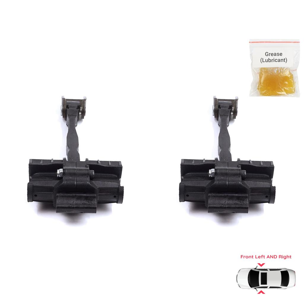EDP1463-1 2 Pieces Front Door Stop Check Assy Limiter Strap for Skoda Fabia MK3 III NJ NJ3 NJ5 Praktik 2014-2022 6V0837249