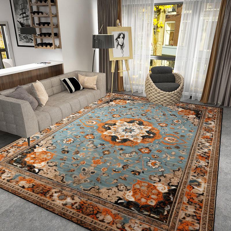 Gorgeous Persian Hall Carpets for Living Room Decor Large Area Non-slip Soft Bedside Bedroom Rug Lounge Coffee Tables Floor Mat