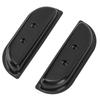 1pair Door Panel Arm Rest Cups Metal Cup Holder Replacement for Ford Truck F‑100 1973 to 1979 Black