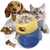 Owl Tumbler Food Dispensing Toy for Cats - Interactive Puzzle Feeder, IQ Training Pet Toy, Pet Supplies