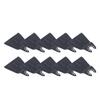 10Pcs Oscillating Tool Blades Universal Saw 65mm Fine Teeth High Carbon Steel Power Hand Tool