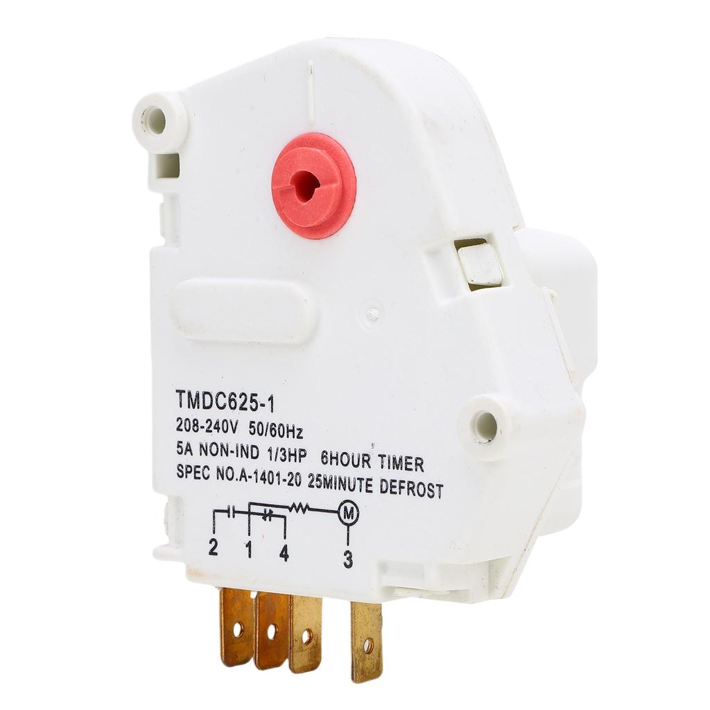 Refrigerator Defrost Timer Replacement Freezer Defrosting Control Timer for Home TMDJ625ZF1