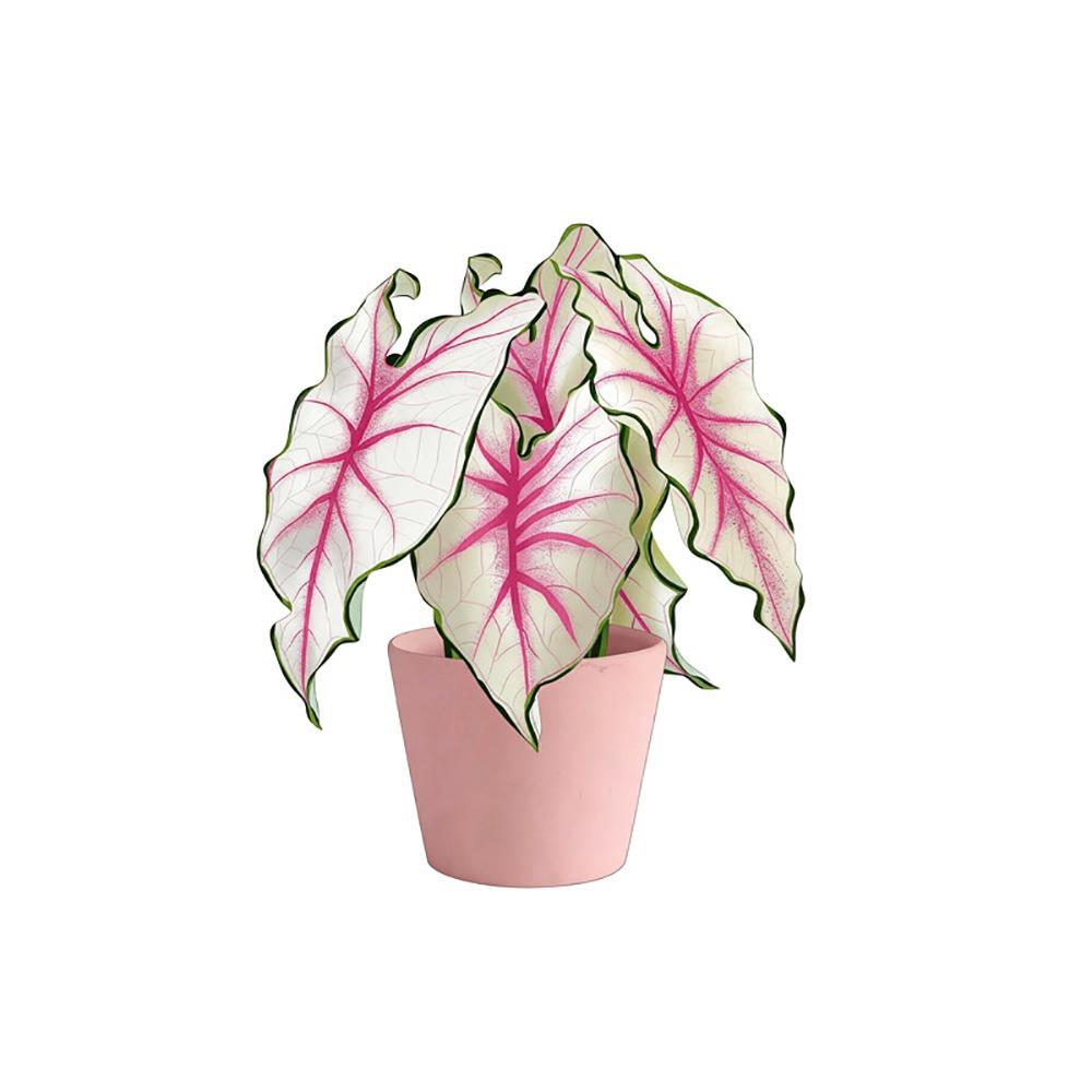 Rotating To Luck Artificial Plant Refrigerator Magnet Rotatable Feature Fridge Magnets  Home Office