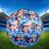 1pc Cuddly Kittens Blanket Theme Soccer Ball Football, Size 5, Lightweight PVC, Outdoor Training Soccer Ball,Gift c65141