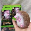 Quick Rebound Cartoon Hedgehog Decompression Toys Animals  Fun   Christmas