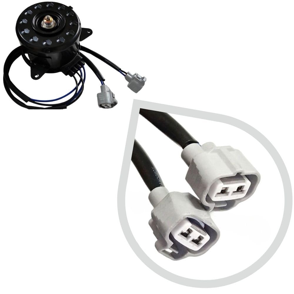 One+lifestyle Serena C26 HC26 HFC26 MFC26 Электродвигатель вентилятора охлаждения Двигатель охлаждения 21487-JF00B 21487-JF00A 21487-1VM1A Nissan Внешний продукт