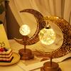 Decorative Table Lamp Soft Warm Glow Battery Operated Energy Saving Festival Moon Lamp LED Night Light