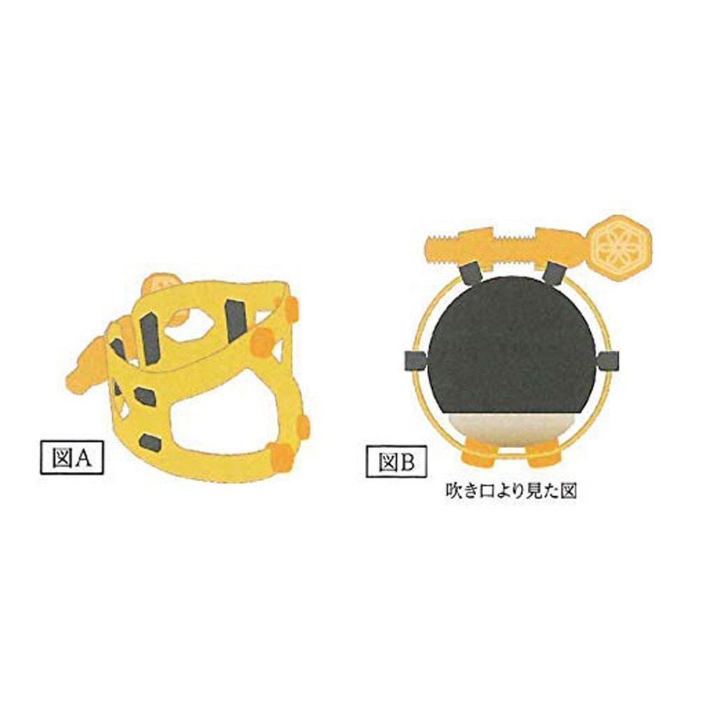 Yany SIXS Ebonite Ligature for Soprano Finish (Reverse-Threaded/Single Screw) Saxophone, Gold-Plated