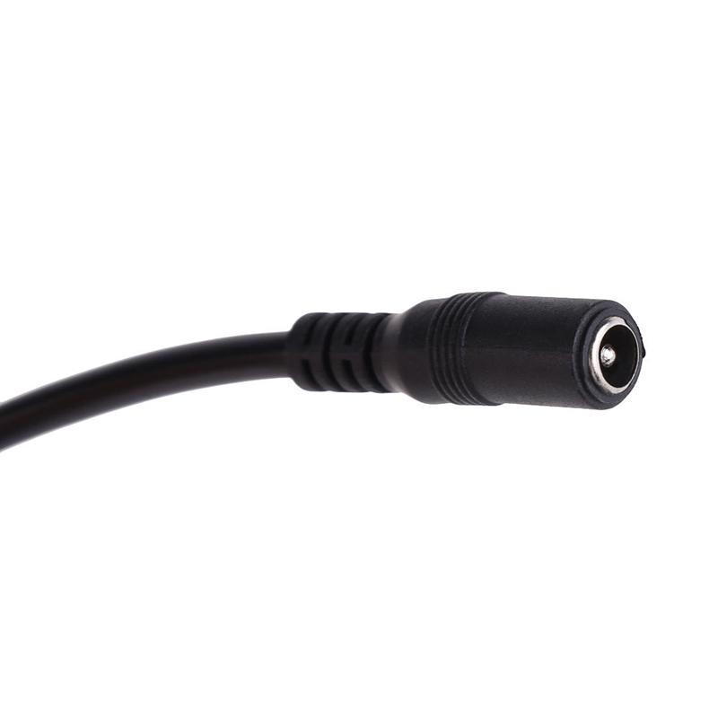 1 гнездо на 2 штекера постоянного тока, кабельный разветвитель 5,5x2,1 мм, адаптер для видеонаблюдения