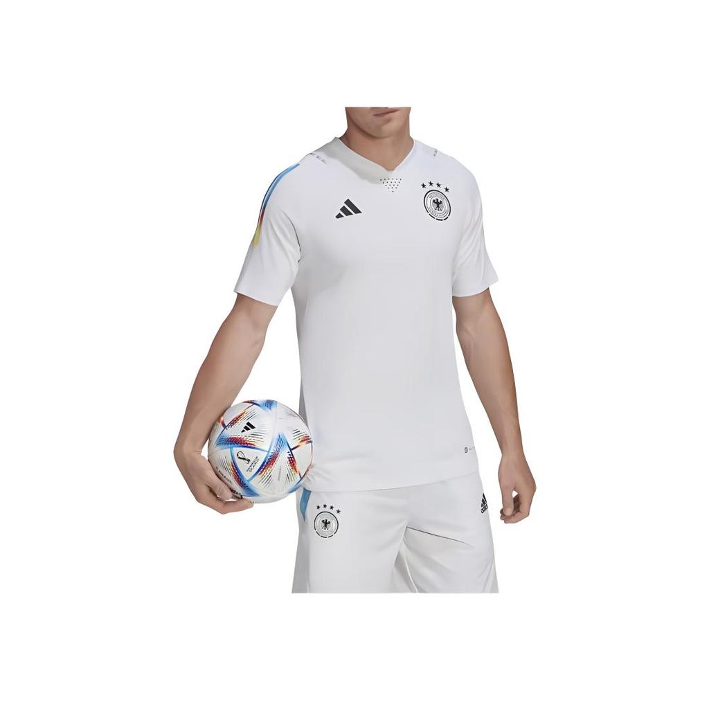 adidas Футболка с круглым вырезом и коротким рукавом, мужские топы, белые IC4375