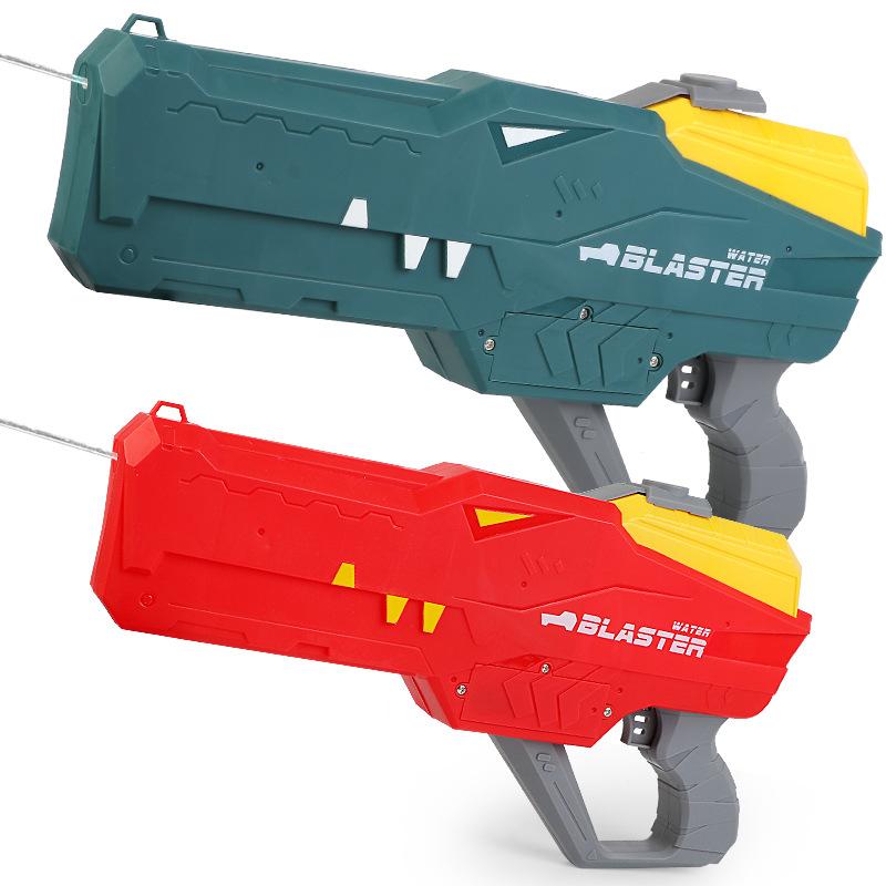 Summer Children'S Shark Electric Continuous Water Gun Toy High Pressure Powerful Water Gun Water Battle Casual Toy