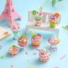 Детская DIY ручная работа, клей для мороженого, снежинка, грязевая чашка для торта, детский сад, креативная маленькая ручная работа для родителей и детей