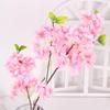 Bouquet 4 Branches Silk Table Artificial Sakura Fake Flower Home Decoration Cherry Blossom