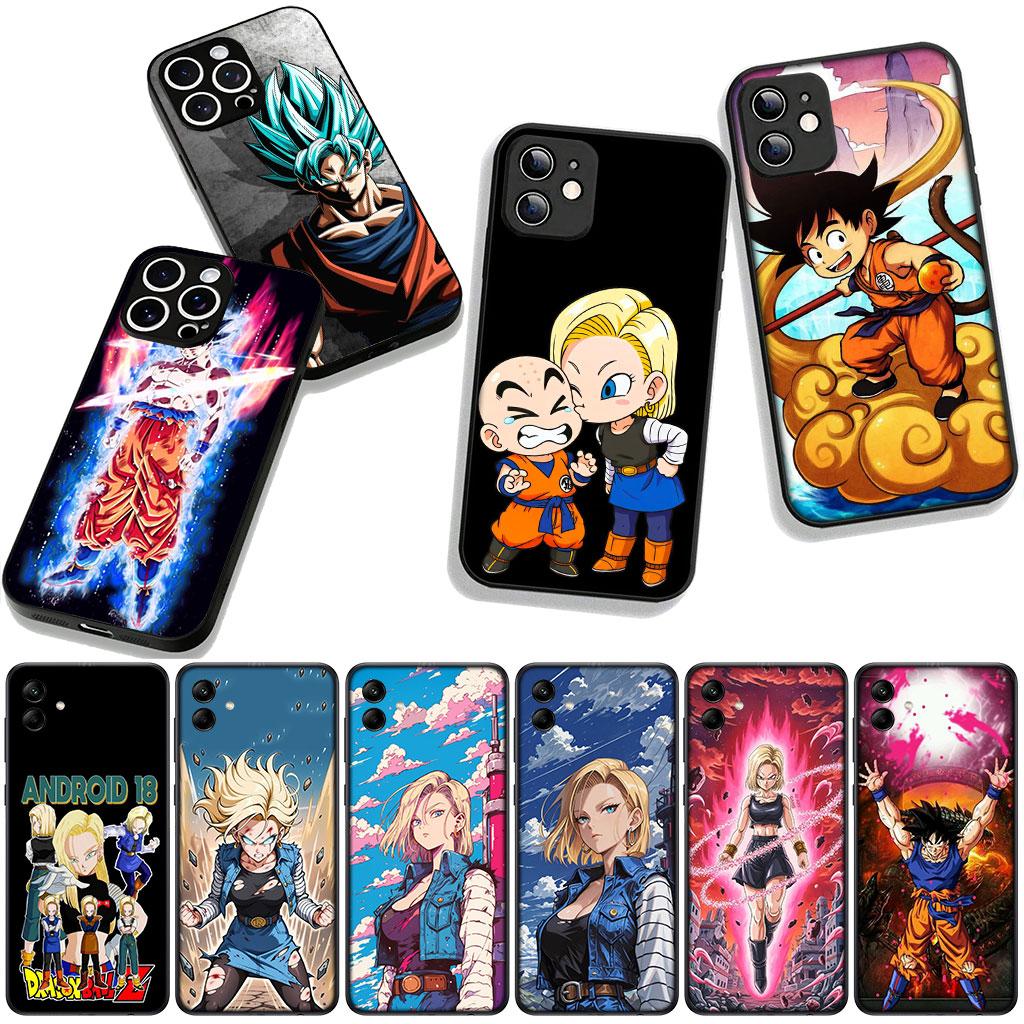 Чехол для телефона Dragon Ball Z с Гоку, Драконами, Android 18, Шарами Z для Apple iPhone 17 16 11 Pro XS Max XR 6 7 8 Plus 16E SE 2020 Air 5 SE2