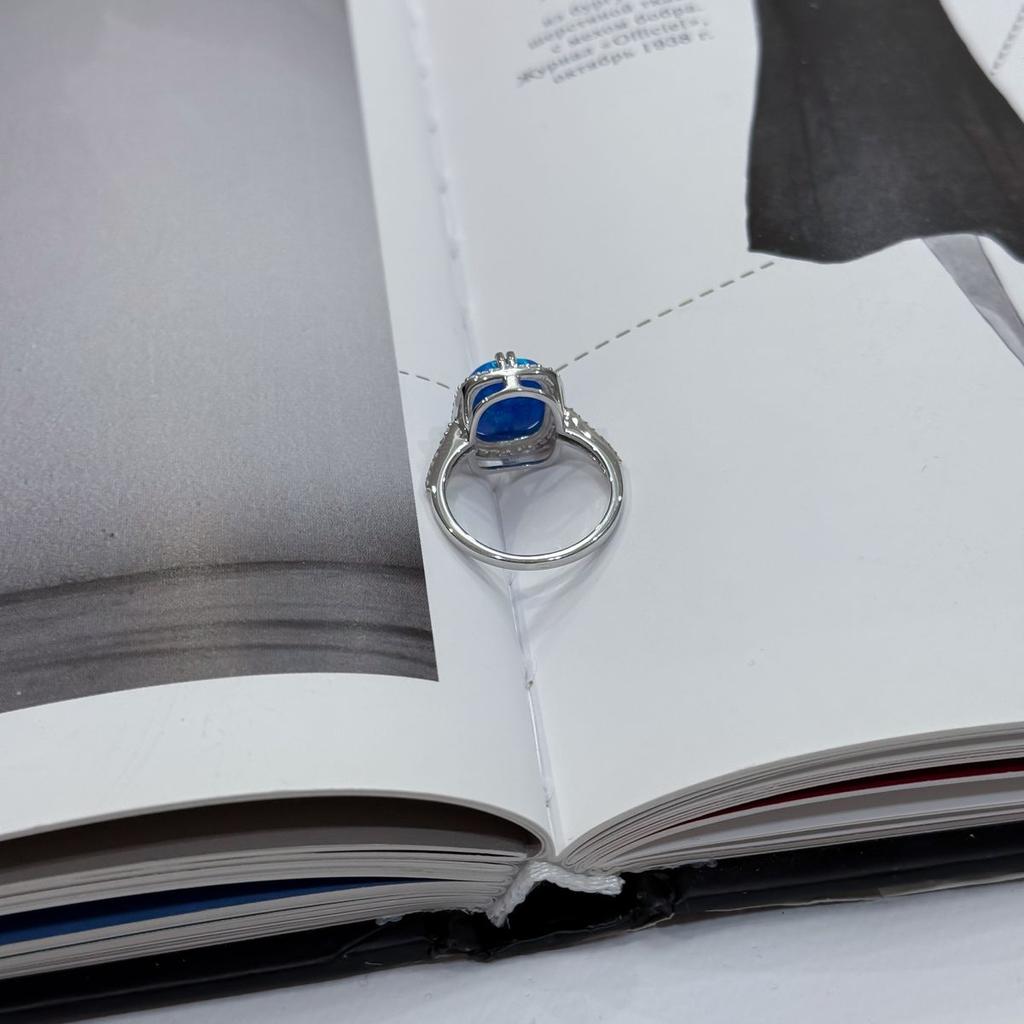Серебряное кольцо с опалом 2.784ct, вес изделия 4,11 гр (2169949)