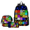 Large-capacity Backpack For Primary And Secondary School Students, Cartoon Shoulder Bag And Pencil Case For Children