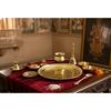 Pure Brass Pooja Thali Set 9 Pieces | 20.32 cm