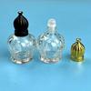 15Ml Gold Glass Mini Vintage Transparent Empty Sample Vial Essential Oil Bottles Refillable Bottles Dropper Bottles Perfume