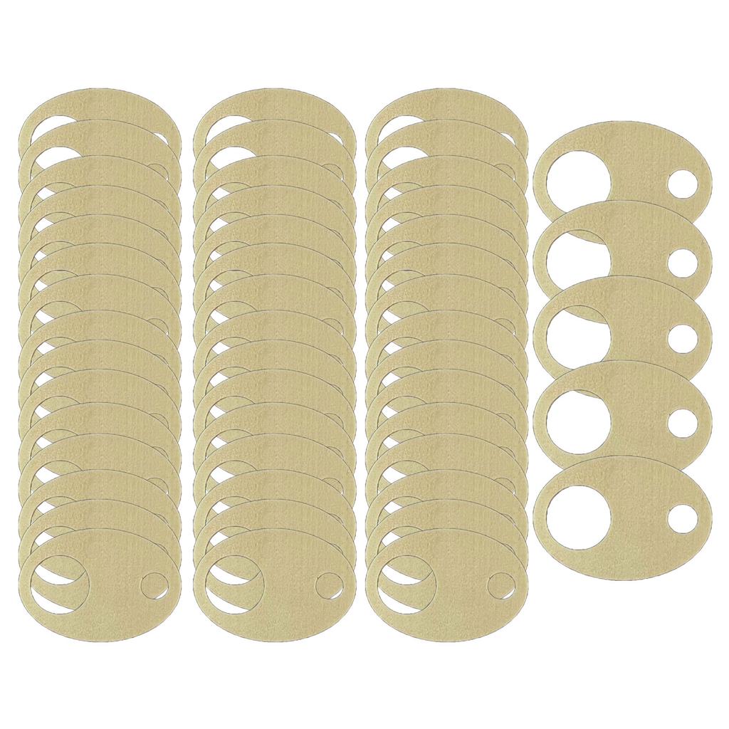 50 шт. Овальные органайзеры для мулине, органайзер для ниток для вышивания крестом, деревянные органайзеры для мулине