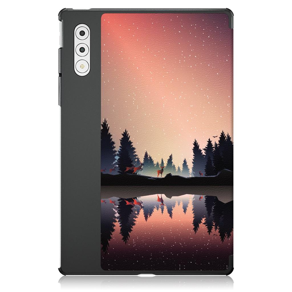 НОВЫЙ чехол-книжка с тремя сгибами для Lenovo Yoga Tab Plus 12.7" 2025, чехол для планшета Lenovo Yoga Tab Plus 12.7 дюйма с функцией автоматического пробуждения