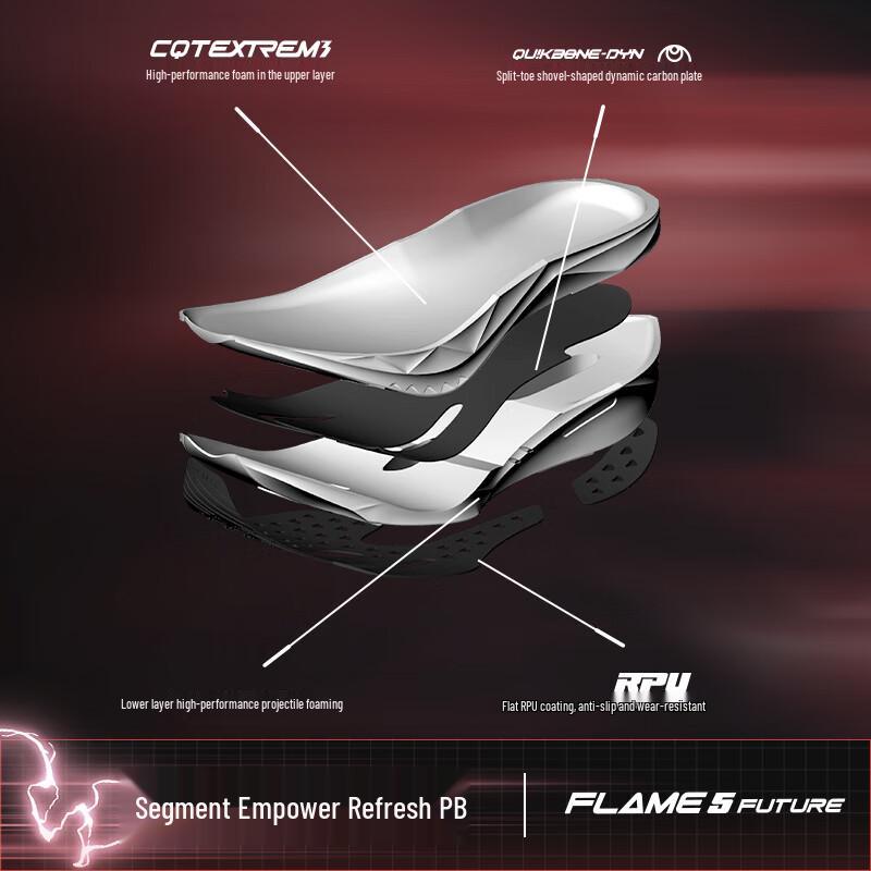 361° Feiran 5 Future Men's Carbon Plate Marathon Racing Running Shoes