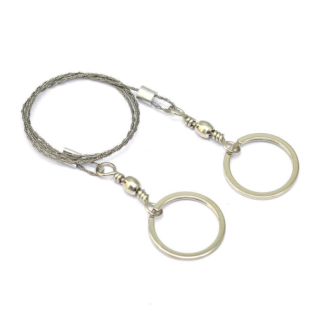 Полевая проволочная пила для выживания: Ручная стальная веревка для чрезвычайных ситуаций в дикой местности