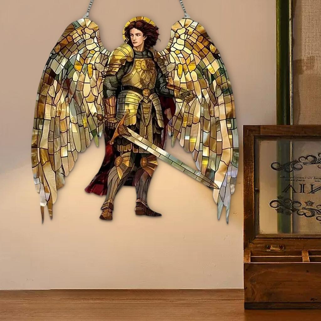 Красочное художественное украшениеЗначительное и изящное украшение, которое улучшит атмосферу в любой комнатеАкриловое украшение, элегантный религиозный подарок