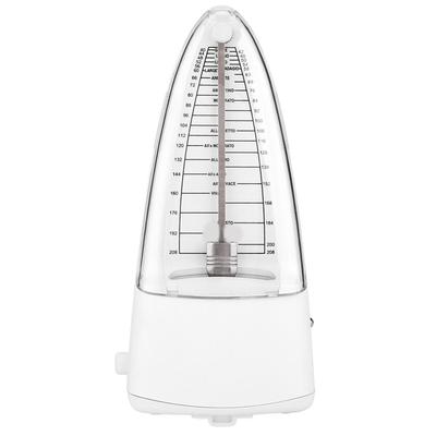 Механический метроном Гитара Пианино Барабан Инструмент Метроном Пулевидный(белый)