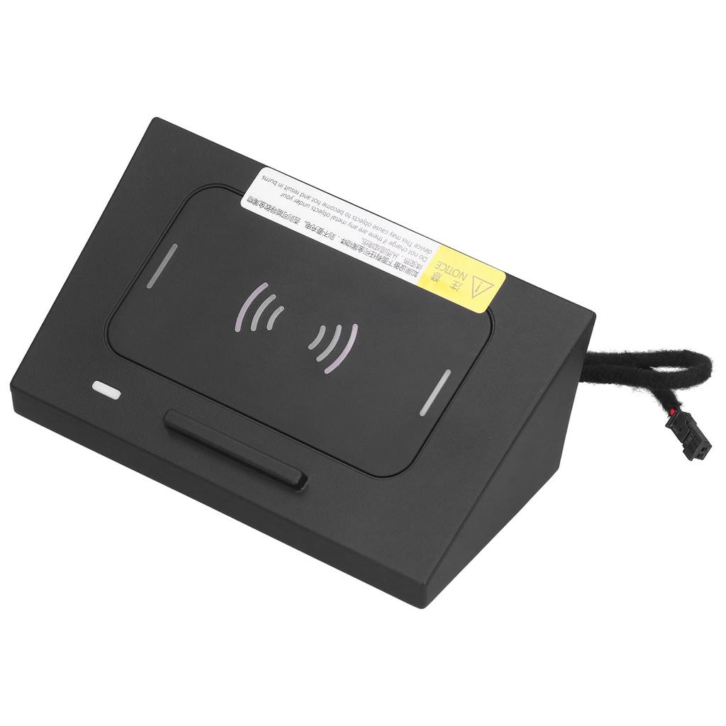 Автомобильное беспроводное зарядное устройство Чувствительный держатель для телефона 15 Вт ABS Подключи и работай Подходит для Hyundai Elantra 2016-2020