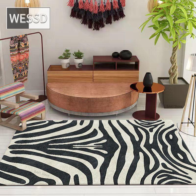 Роскошный ковер с животным принтом, прикроватный коврик для подростковой комнаты, ковер для зала, ковер для журнального столика