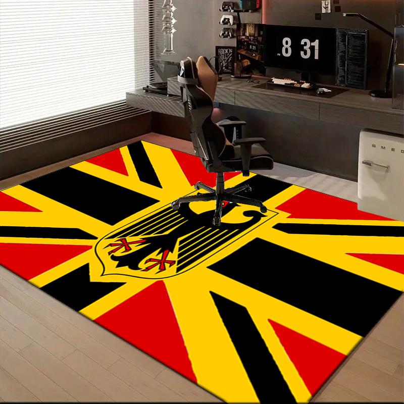 Eagle Emblem Of Germany Rug Office Floor Mat - Machine Washable for Bedroom, bedroom, livingroom, Room Decor Fan Gifts Christmas