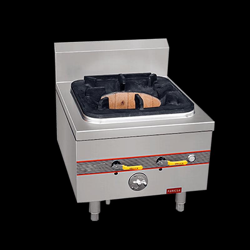 Maibacher Commercial Gas Single-Burner Low Soup Stove