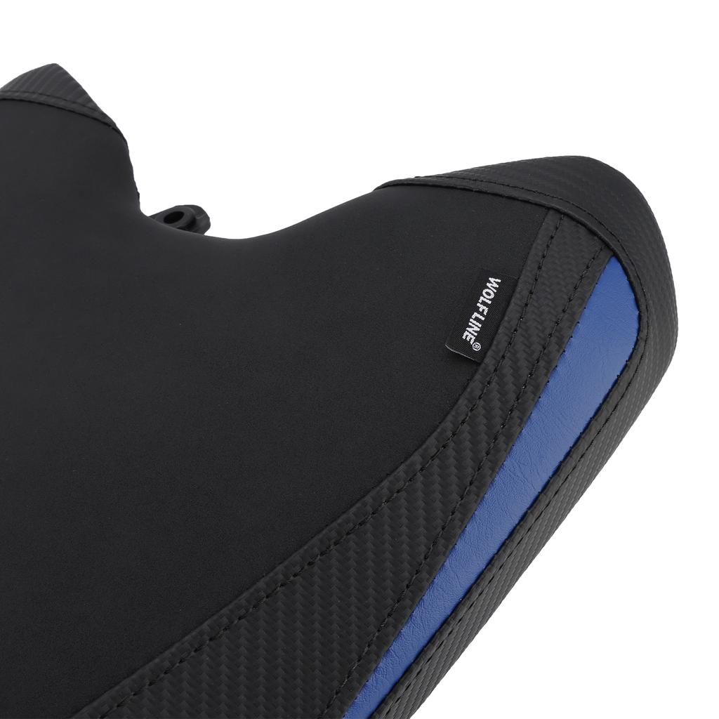 Переднее сиденье рейдера, подушка сиденья водителя, ПУ, синее, для Yamaha Mt-07 Mt 07 Fz-07 2025+