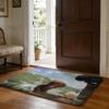 Floor Mat Soft Flannel Rug Non Slip Absorbent Mat for Bathroom Bedroom Home Decor Anime Cute D demoS