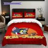 Whimsical Adventure Chocolate Land Bedding (1 * duvet cover + 2 * pillowcase, without core) 2D Flat Duvet cover and pillowcase Christmas birthday gift