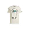 Футболка мужская Originals X Andre Saraiva Clover Cartoon Print Cotton T-Shirt светло-коричневая HL9239