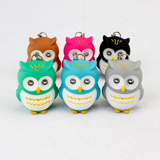 Брелок со светодиодной подсветкой и звуком, рождественский детский креативный подарок