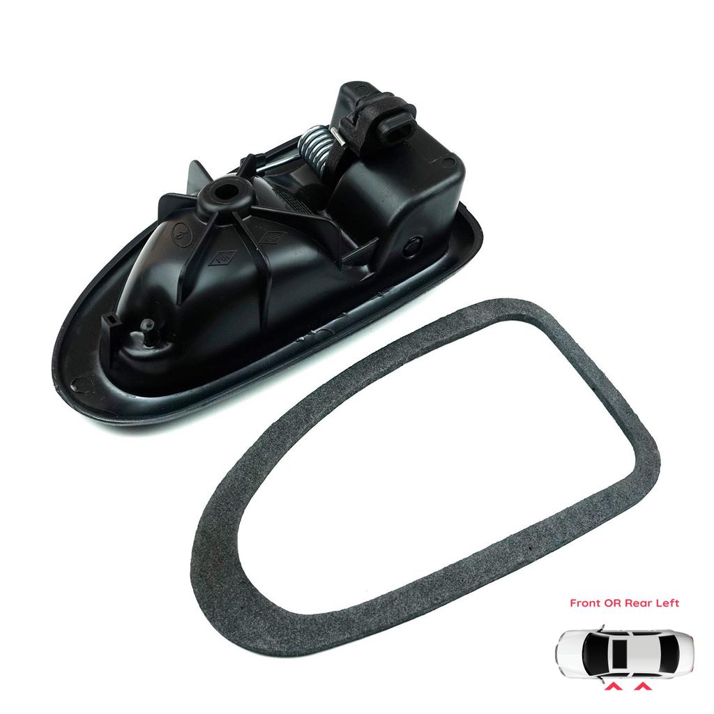 BDP77 Inner Door Handle Left Black for Renault Clio 2 Scenic Megane 1 Trafic Master 2 Logan Movano A Primastar Daily 7700434716