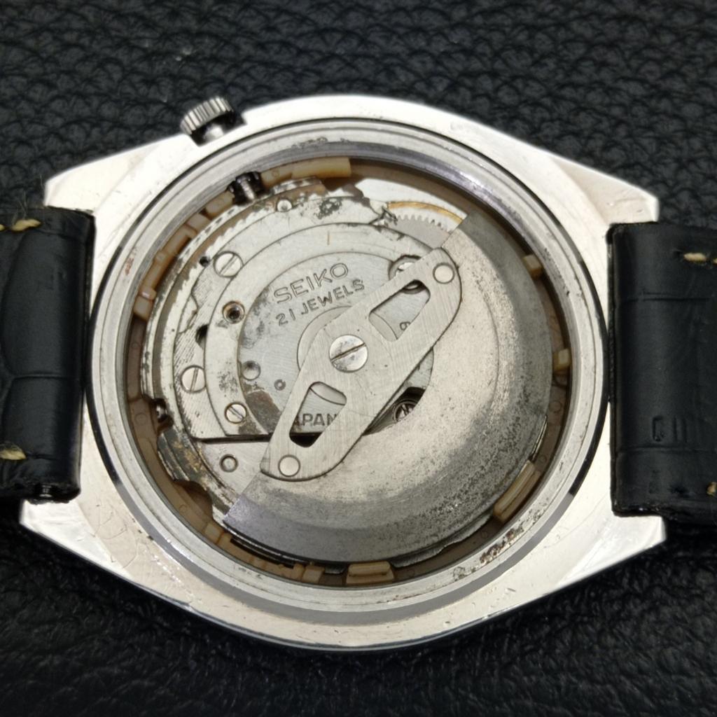 Б/У винтажные мужские часы SEIKO 5 AUTOMATIC 6119C из Японии с черным циферблатом a433822-2