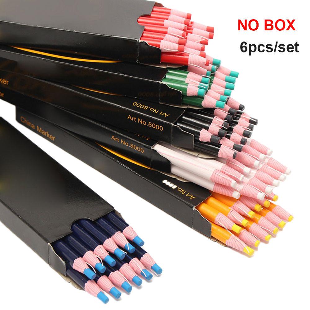 6PCS/SET String Drawing Tool Painting Marker Wax Pencil Colored Crayon Paper Roll Pen