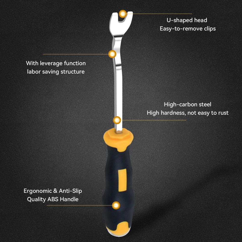 1 шт. Отвертки Гвоздодер Гвоздобой Монтажные инструменты Инструмент для снятия панелей и обивки Крепежный элемент для домашнего ремонта Мастерская Ручные инструменты