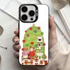 C-COCO-chanS Милый Мультяшный Арт Чехол для Телефона Для iPhone17,16,15,14,13,12,11 Plus,Pro Max Черный Конфетный серебристый чехол для телефона