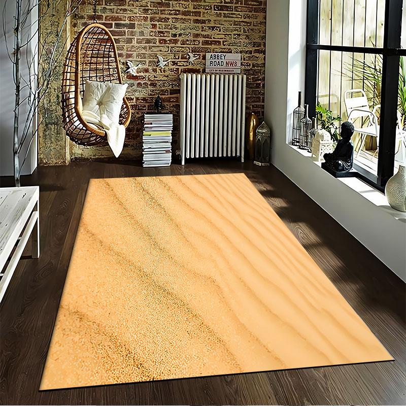 Desert Sand Texture Carpet suitable as a non-slip mat for the living room or bedroom sofa