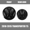 YNEPB1 1/2pcs Car Front Rear Trunk Logo Emblem Badge Sticker Decoration For Volkswagen VW Transporter T5 2010 2011 2012 2013 2015 2014