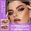 4-color Double-ended Eyebrow Pencil, Lightweight, Waterproof and Sweat-proof, Long-lasting Ultra-fine Eyebrow Pencil for Daily Makeup,