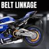 1/9 Yamaha R1M Racing Motorcycle Diecast Model Car Alloy Metal Simulation Ornament Collection Hobby Valentine's Day Gifts Friend