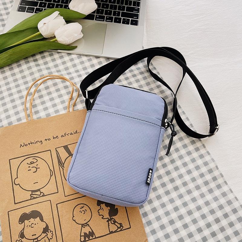 New Fashion Mobile Phone Bag Women's Messenger Bag All-match Mini Small Crossbody Bag Hanging Neck Coin Purse Vertical Handbag CLE