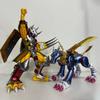 9cm/3.54inch Anime Digimon Adventure Figure Metal Garurumon Action Figures Pvc Statue Collection Model Toys Gifts