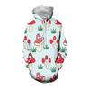 Newest Funny Men's Hoodie Art 3D Printed Mushroom Anime Hoodie Casual Sweatshirt Men's Clothing Casual Streetwear Hoodie Pullove